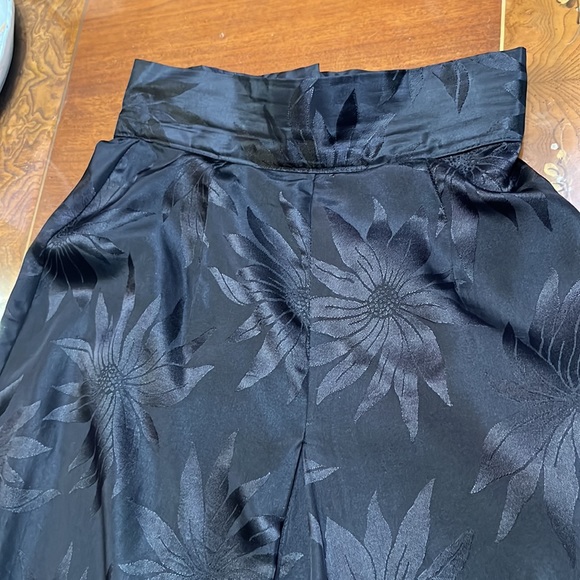 PRINCE inspired 80s Silky Vintage black skirt and jacket. Prince inspired. - Picture 9 of 13